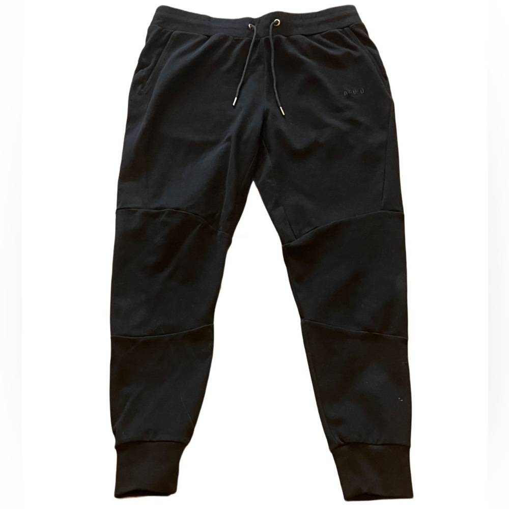 ALPHA FORWARD BLACK JOGGER LARGE COTTON SPANDEX
